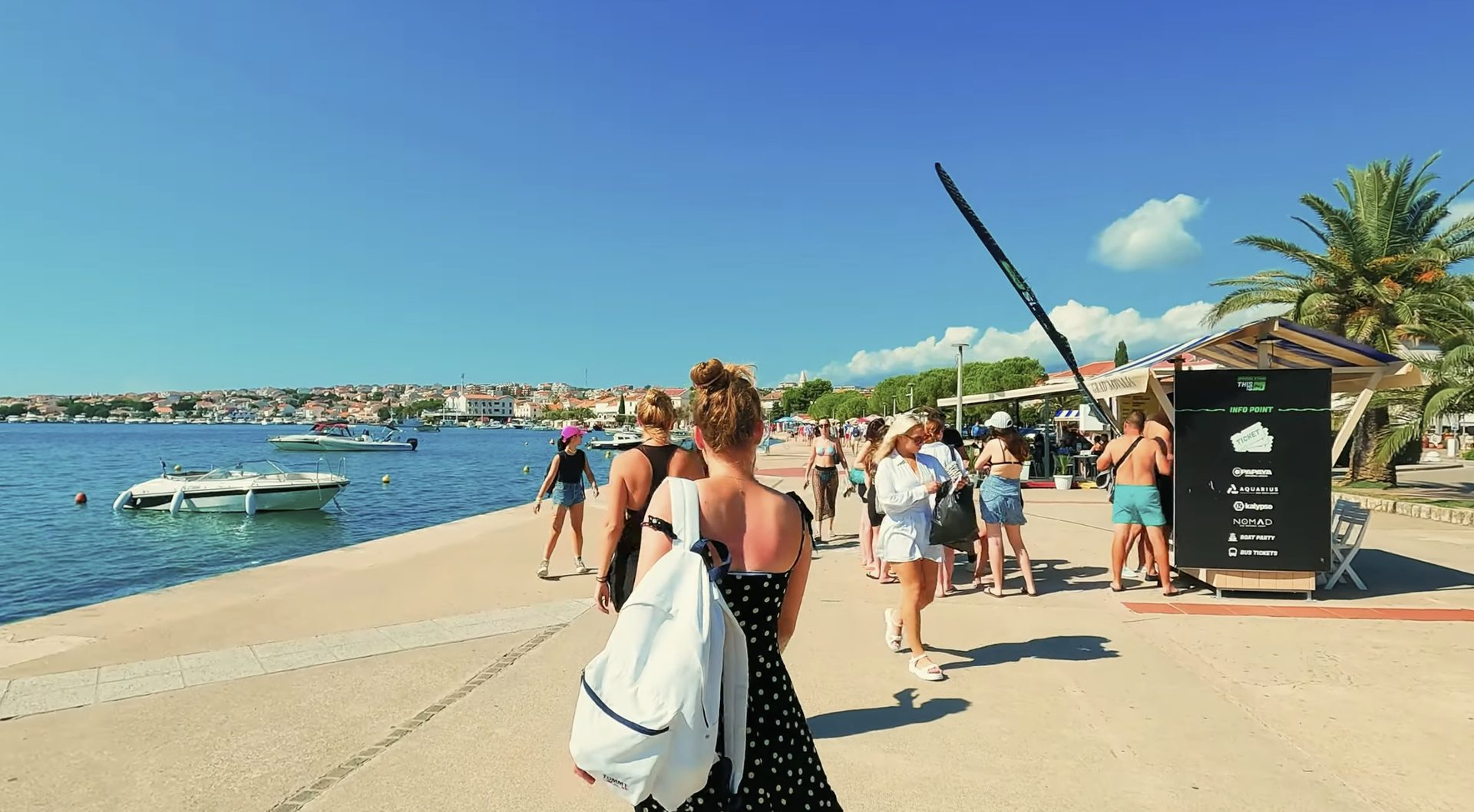 Novalja waterfront